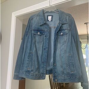Lauren Conrad jean jacket size 1X never used